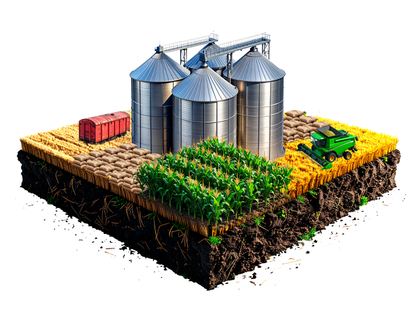 silos ilustración preserve